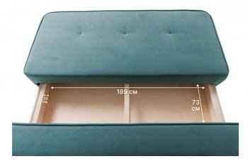 Диван-кровать 1001 мятный (Brendoss) в Заречном - zarechnyj.mebel-e96.ru