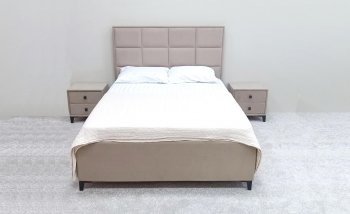 Кровать с подъемным механизмом Мега беж (Лин) в Заречном - zarechnyj.mebel-e96.ru
