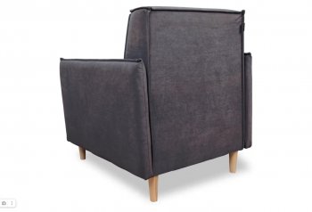 Кресло 831 Графит, велюр (Brendoss) в Заречном - zarechnyj.mebel-e96.ru
