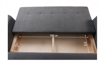 Диван 920 серый (Brendoss) в Заречном - zarechnyj.mebel-e96.ru