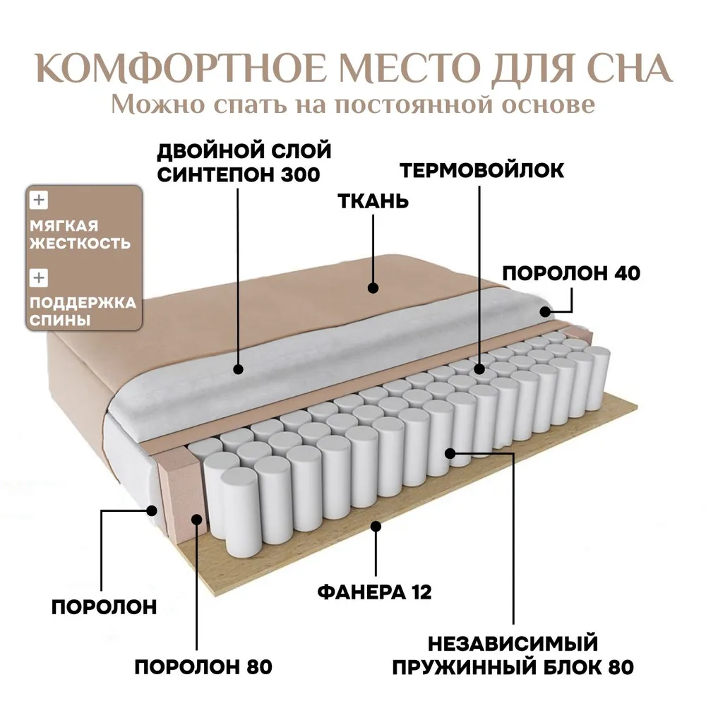 Угловой диван 9996 Бежевый BRENDOSS в Заречном - zarechnyj.mebel-e96.ru