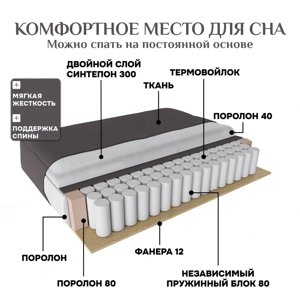 Угловой диван 9996 Графит BRENDOSS в Заречном - zarechnyj.mebel-e96.ru