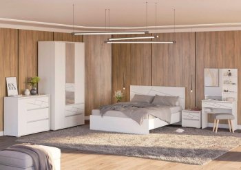 Спальный гарнитур Аделина модульный (ГК) в Заречном - zarechnyj.mebel-e96.ru