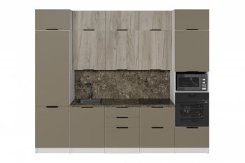 Кухонный гарнитур Альба экстра 3000 мм (Герда) в Заречном - zarechnyj.mebel-e96.ru