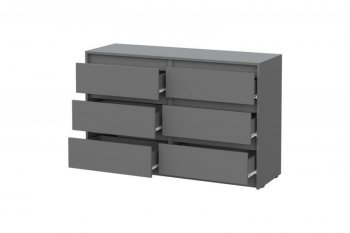 Комод Айден КМ06-1200 серый графит (ИЦ) в Заречном - zarechnyj.mebel-e96.ru