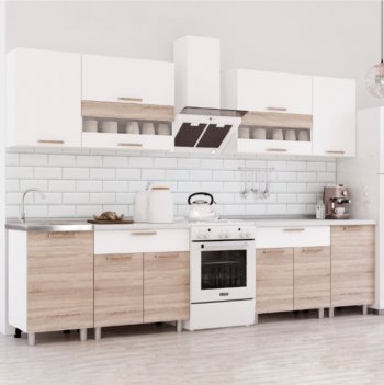 Кухонный гарнитур Айсбери 2400 мм (БТС) в Заречном - zarechnyj.mebel-e96.ru