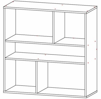 Стенка Айвори (АстридМ) в Заречном - zarechnyj.mebel-e96.ru