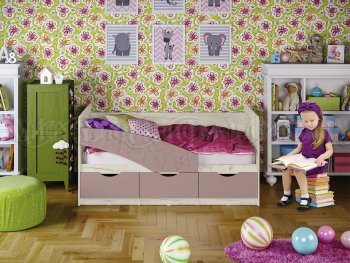 Кровать Бабочки Шарли пинк (Миф) в Заречном - zarechnyj.mebel-e96.ru