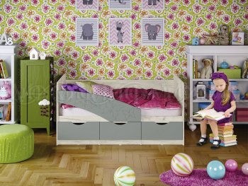 Кровать Бабочки Шарли бриз (Миф) в Заречном - zarechnyj.mebel-e96.ru