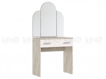 Стол туалетный Бася крафт/кашемир (Миф) в Заречном - zarechnyj.mebel-e96.ru