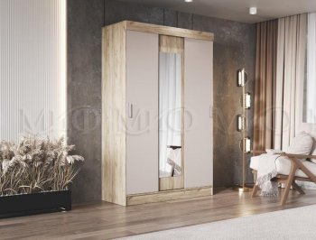Спальный гарнитур Бася крафт/кашемир (Миф) в Заречном - zarechnyj.mebel-e96.ru
