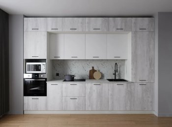 Кухонный гарнитур Бланка 3400 мм (Санвут) в Заречном - zarechnyj.mebel-e96.ru