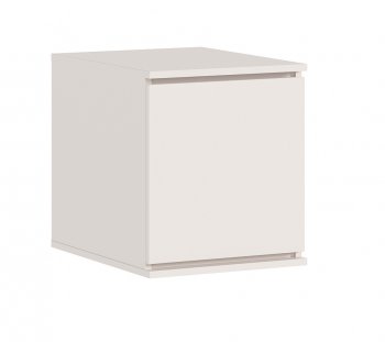 Пенал 400 мм Челси (1 створка) с антресолью, Кашемир (Миф) в Заречном - zarechnyj.mebel-e96.ru