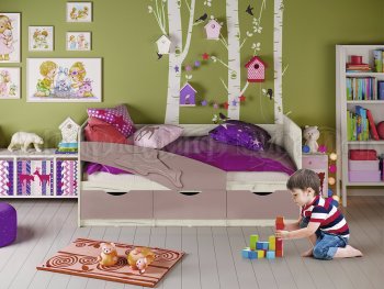 Кровать Дельфин шарли пинк (Миф) в Заречном - zarechnyj.mebel-e96.ru