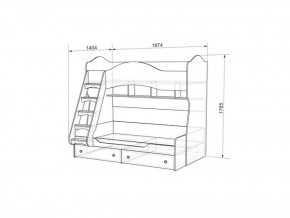 Набор детской мебели Алиса (модульная) в Заречном - zarechnyj.mebel-e96.ru