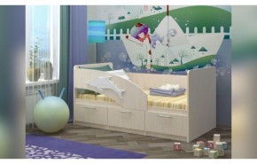 Детская кровать Дельфин-5 80х160 (Р) в Заречном - zarechnyj.mebel-e96.ru