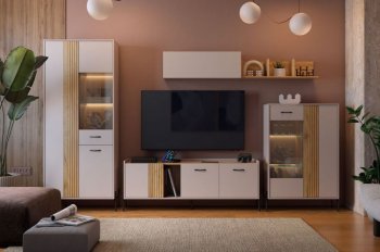 Стенка Доминика модульная  (Мебельсон) в Заречном - zarechnyj.mebel-e96.ru