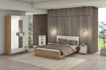 Спальный гарнитур Эконом, модульный (Зарон) в Заречном - zarechnyj.mebel-e96.ru