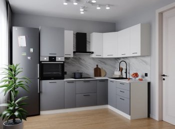 Угловой кухонный гарнитур Элеганция 2400*1600 мм Sanvut в Заречном - zarechnyj.mebel-e96.ru