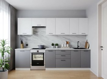 Кухонный гарнитур Элеганция 3000 мм (Санвут) в Заречном - zarechnyj.mebel-e96.ru