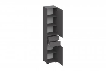 Шкаф-пенал 2дв.2ящ. Энсо ШК-3715 (СанТан) в Заречном - zarechnyj.mebel-e96.ru