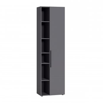 Шкаф 600 мм Эйр 16.324.02 графит (Моби) в Заречном - zarechnyj.mebel-e96.ru