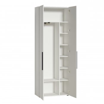 Шкаф для одежды 800 мм Эйр 13.340 белый (Моби) в Заречном - zarechnyj.mebel-e96.ru