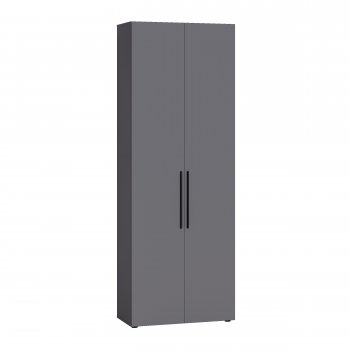 Шкаф для одежды 800 мм Эйр 13.340 графит (Моби) в Заречном - zarechnyj.mebel-e96.ru