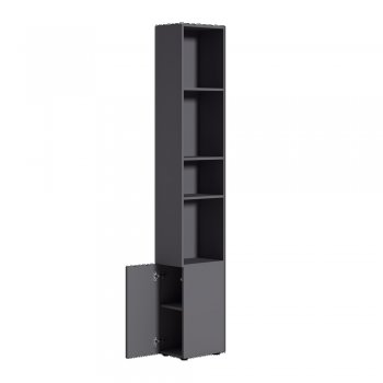 Шкаф торцевой Эйр 16.323 графит (Моби) в Заречном - zarechnyj.mebel-e96.ru