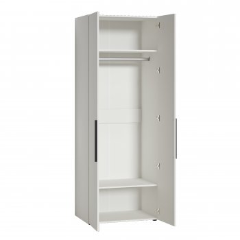 Шкаф для одежды 800 мм Эйр 13.341 белый (Моби) в Заречном - zarechnyj.mebel-e96.ru