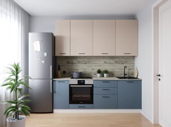 Кухонный гарнитур Фьюжн 2200 мм (Санвут) в Заречном - zarechnyj.mebel-e96.ru