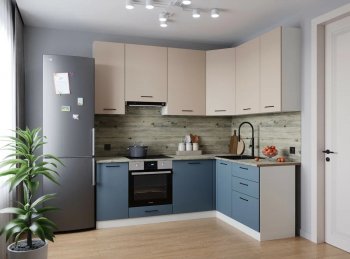 Угловой кухонный гарнитур Фьюжн 2200*1600 мм Sanvut в Заречном - zarechnyj.mebel-e96.ru