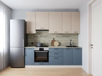 Кухонный гарнитур Фьюжн 2400 мм Sanvut в Заречном - zarechnyj.mebel-e96.ru