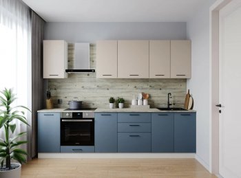 Кухонный гарнитур Фьюжн 2800 (Санвут) в Заречном - zarechnyj.mebel-e96.ru