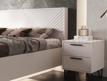 Кровать парящая с ПМ Флэш кашемир (Миф) в Заречном - zarechnyj.mebel-e96.ru