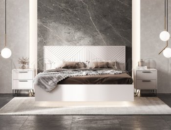 Кровать парящая с ПМ Флэш кашемир (Миф) в Заречном - zarechnyj.mebel-e96.ru