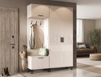 Прихожая Флэш комп.2, кашемир (Миф) в Заречном - zarechnyj.mebel-e96.ru