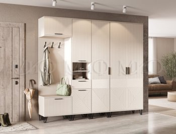 Прихожая Флэш модульная, кашемир (Миф) в Заречном - zarechnyj.mebel-e96.ru