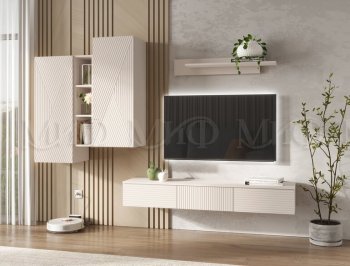 Стенка Флэш комп.2 кашемир (Миф) в Заречном - zarechnyj.mebel-e96.ru