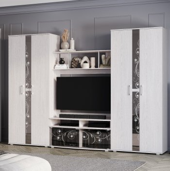 Стенка Флоренция модульная (БТС) в Заречном - zarechnyj.mebel-e96.ru