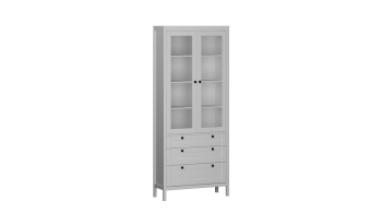 Пенал со стеклом Фрея (СБК) в Заречном - zarechnyj.mebel-e96.ru