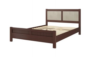 Кровать из массива Фрида Орех (БМ) в Заречном - zarechnyj.mebel-e96.ru