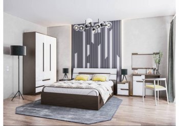 Спальный гарнитур Гаванна модульный (Текс) в Заречном - zarechnyj.mebel-e96.ru