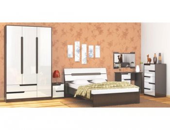 Спальный гарнитур Гаванна модульный (Текс) в Заречном - zarechnyj.mebel-e96.ru