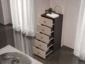 Комод 5 ящиков Гиза (МИ) в Заречном - zarechnyj.mebel-e96.ru