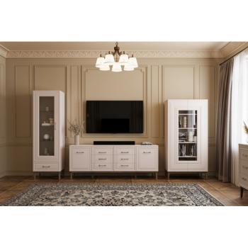 Стенка Гориция Лен (БМ) в Заречном - zarechnyj.mebel-e96.ru