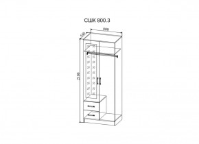 Стенка Софи (модульная) (ДСВ) в Заречном - zarechnyj.mebel-e96.ru