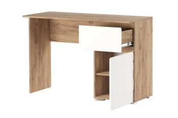 Письменный стол Гретта 1С1Я крафт золотой (Памир) в Заречном - zarechnyj.mebel-e96.ru