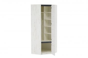 Шкаф 2С угловой Гретта крафт белый (Памир) в Заречном - zarechnyj.mebel-e96.ru