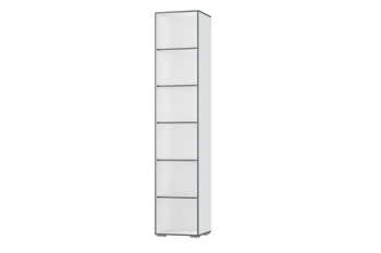 Шкаф 1 дв. Грей (УНИ) (МЛК) в Заречном - zarechnyj.mebel-e96.ru